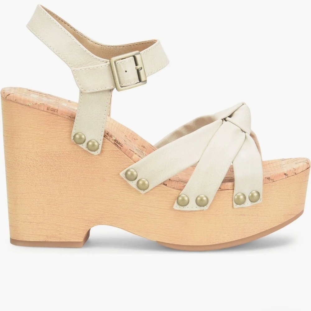 KORKS Dawson Platform Wedge Sandal Heel - Picture 2 of 5